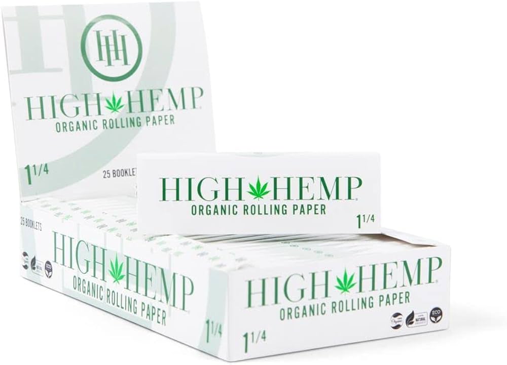 High hemp paper