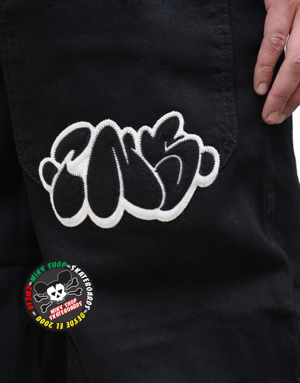 PANTALON MEZCLILLA INSANE NEGRO