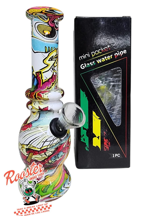 MINI PIPA DE AGUA DE VIDRIO DISEÑOS