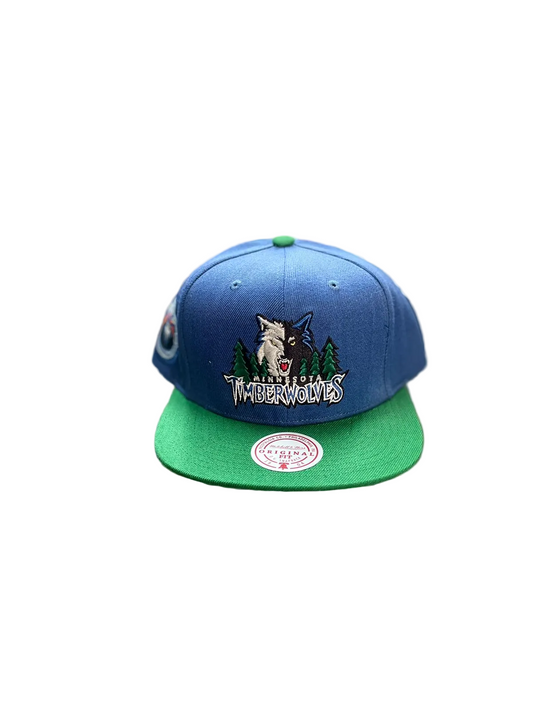 GORRA TIMBERWOLVES MITCHELL AND NESS