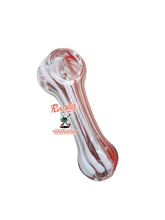 PIPA DE VIDRIO RAYADA