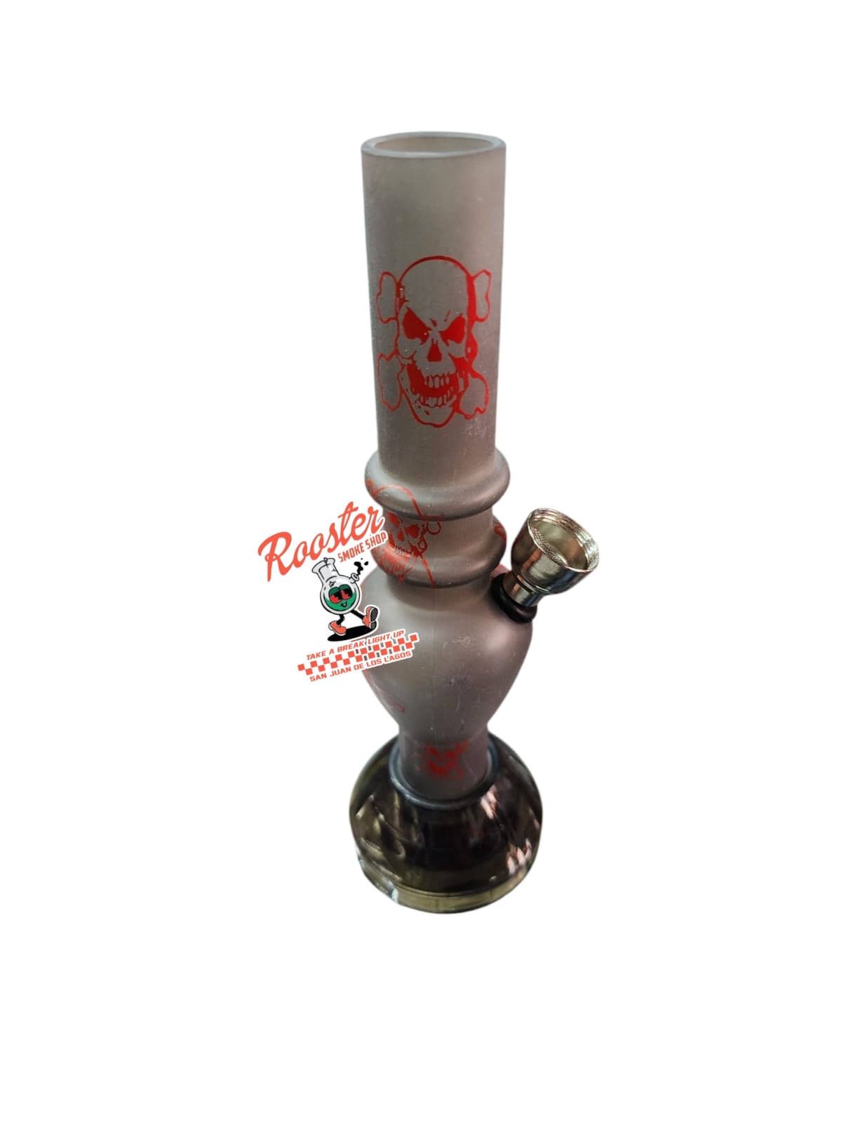 BONG DE ACRILICO CON MOLEDORA EN SU BASE