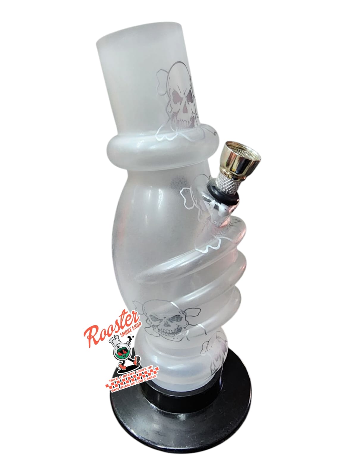 BONG 3 LINEAS DE ACRILICO 20 cm