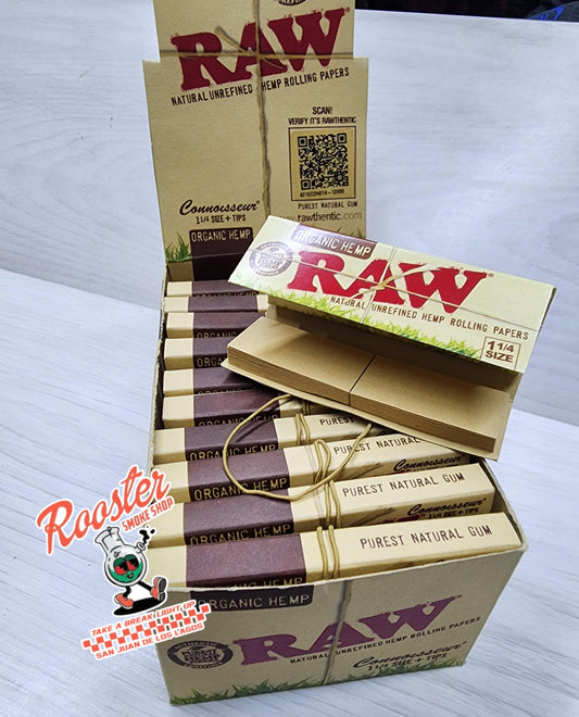 RAW ORGANICO CON FILTROS