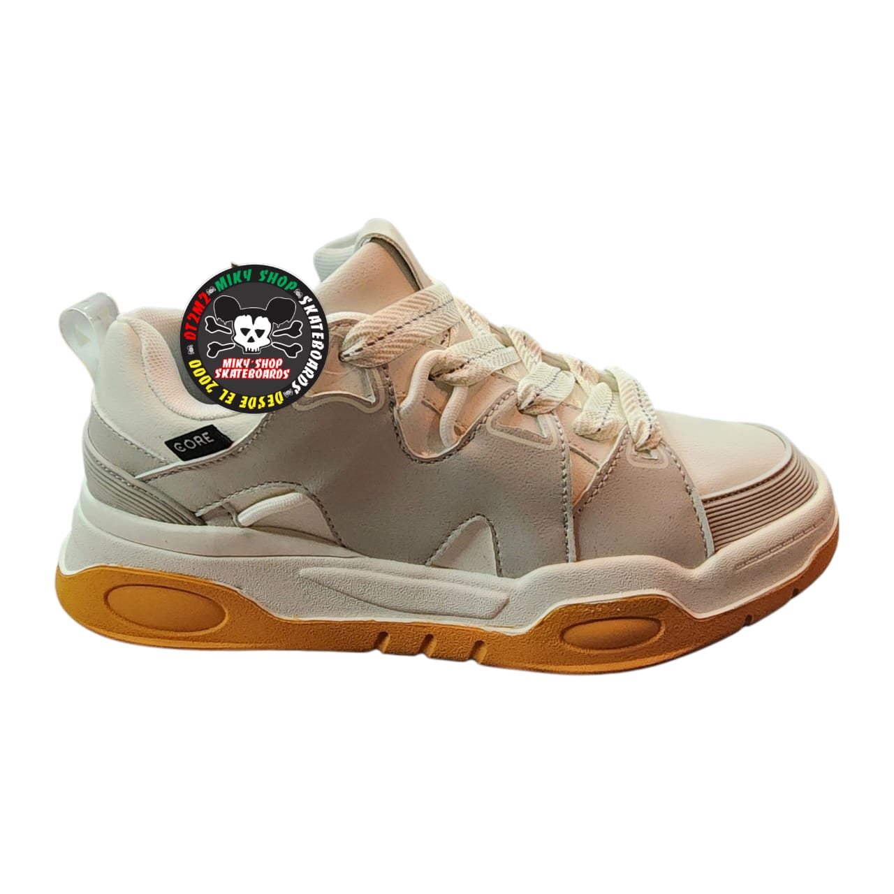 TENIS ANTIFASHION "RUDE" Hueso