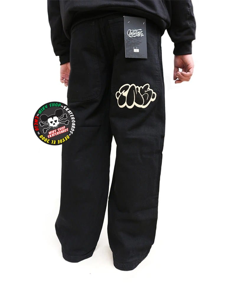 PANTALON MEZCLILLA INSANE NEGRO