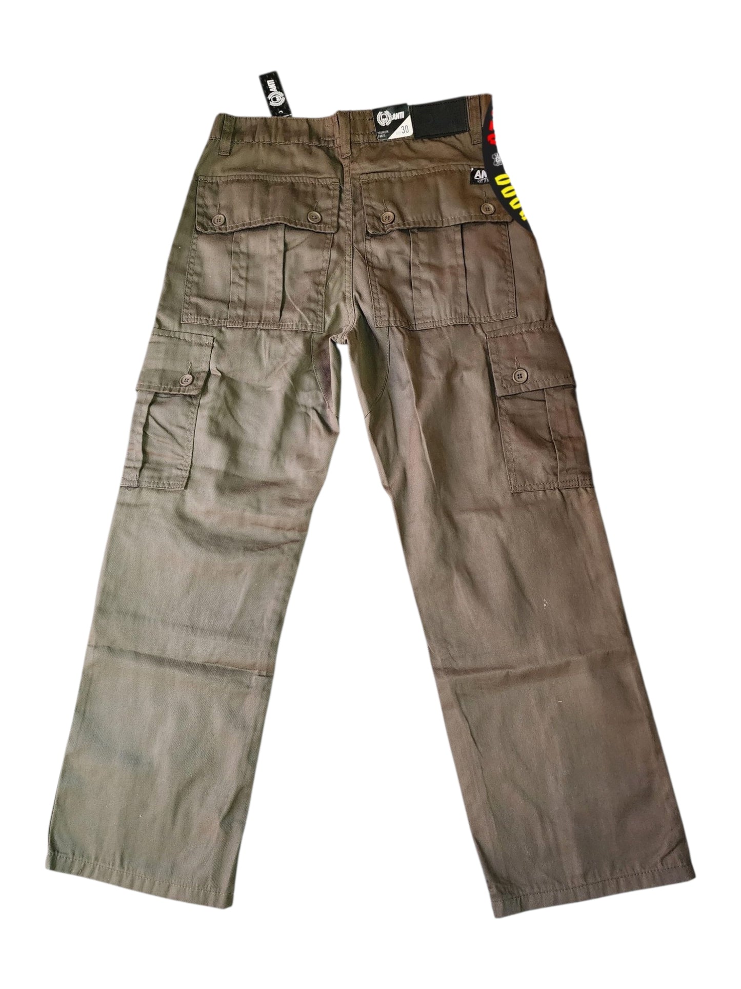 PANTALON ANTIFASHION TIPO CARGO