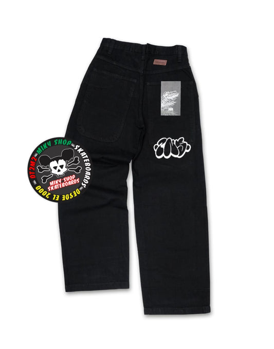 PANTALON MEZCLILLA INSANE NEGRO